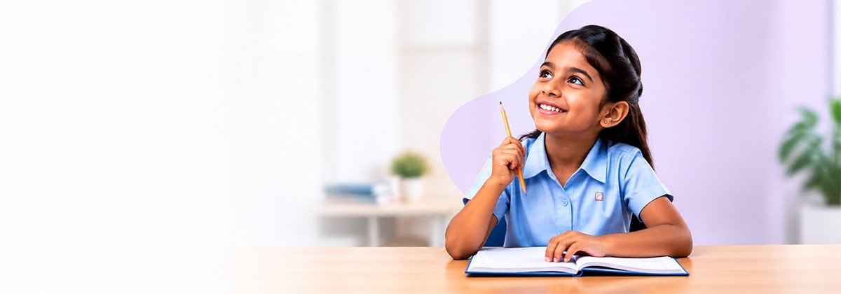 Edify student thinking about her future